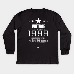 Vintage 1999 - Birthday Gift Kids Long Sleeve T-Shirt